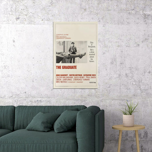 The Graduate Movie Comedy Drama Romance Poster Wall Art Print Home Wall Decor - xonomax