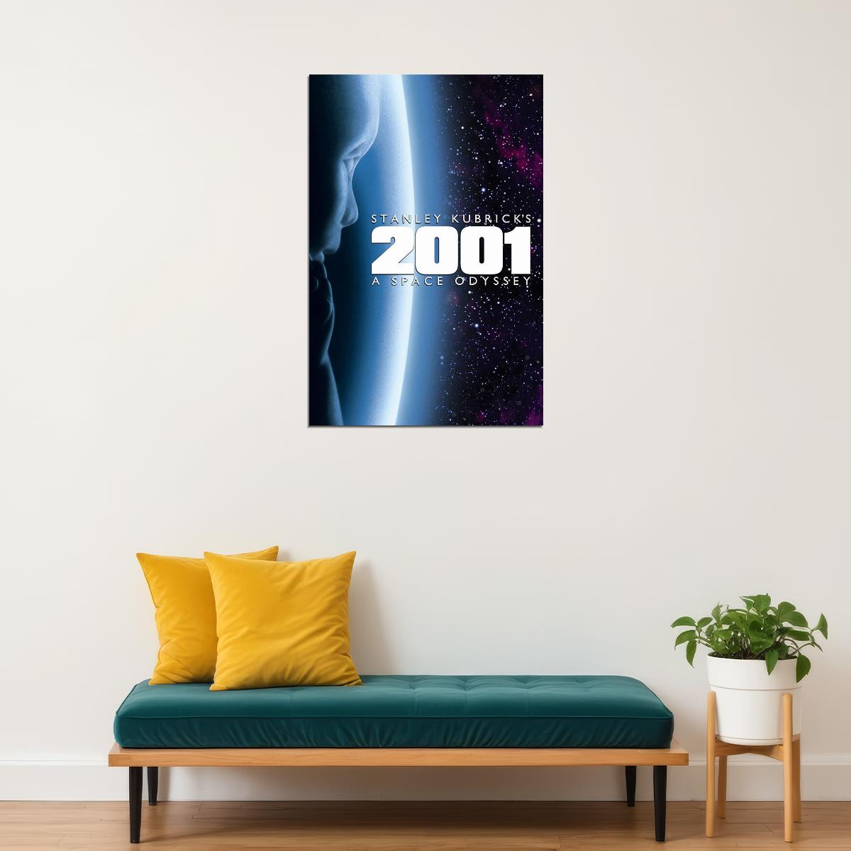 2001 A Space Odyssey Adventure Movie Poster Wall Art Print Home Wall Decor - xonomax