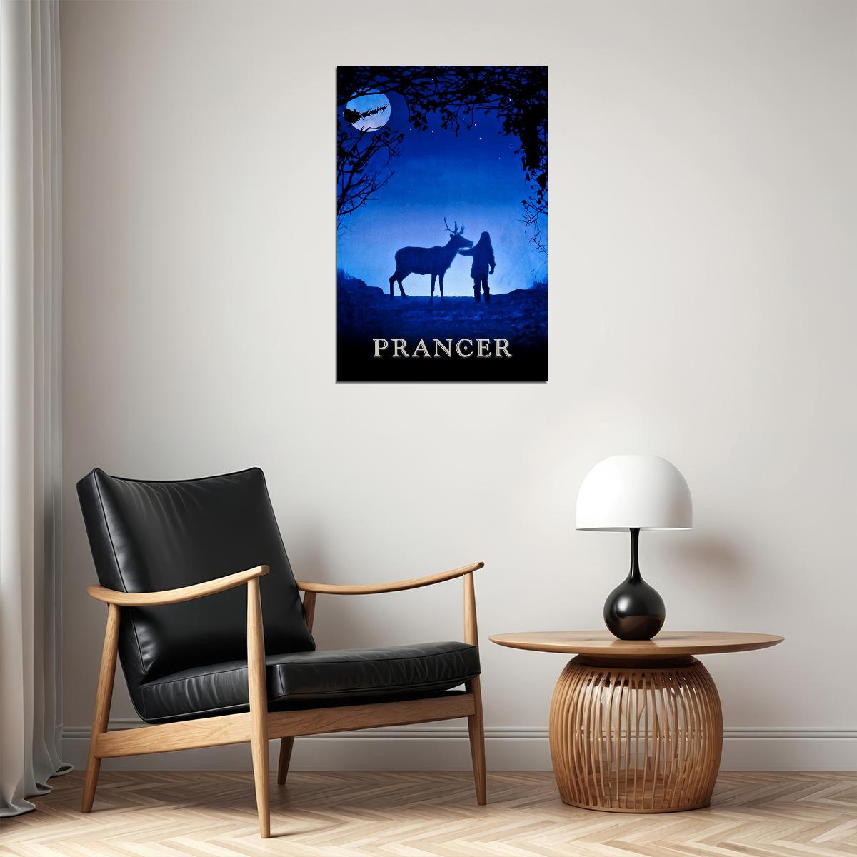 Prancer Movie Drama Family Fantasy Poster Wall Art Print Home Wall Decor - xonomax