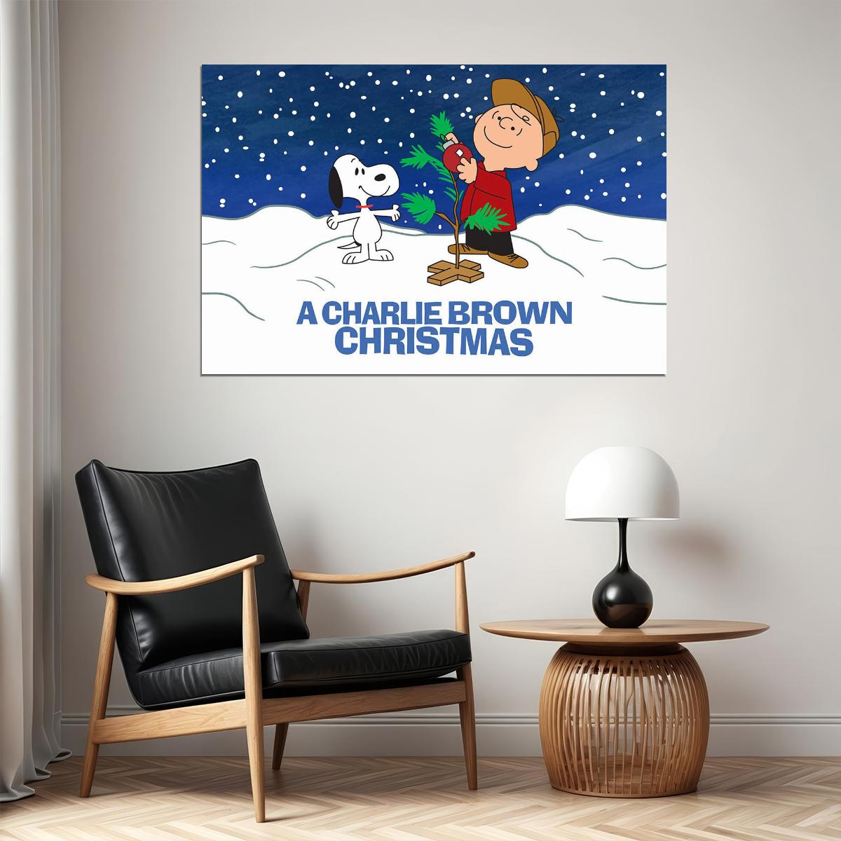 A Charlie Brown Christmas Animation Comedy Drama Poster Wall Art Print Home Wall Decor
