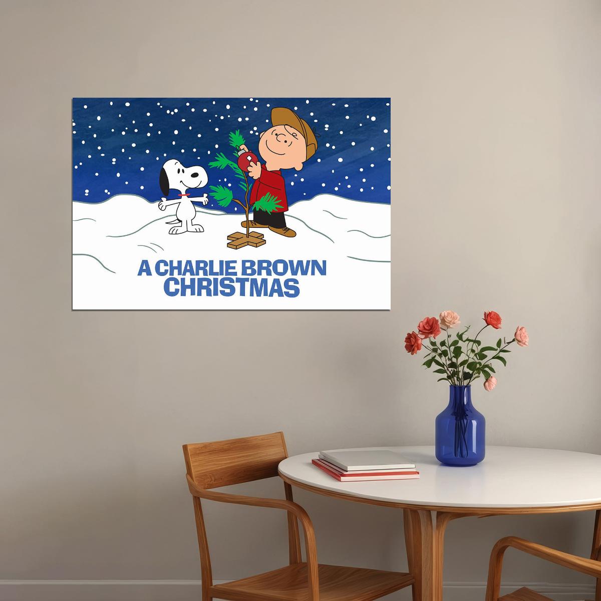 A Charlie Brown Christmas Animation Comedy Drama Poster Wall Art Print Home Wall Decor