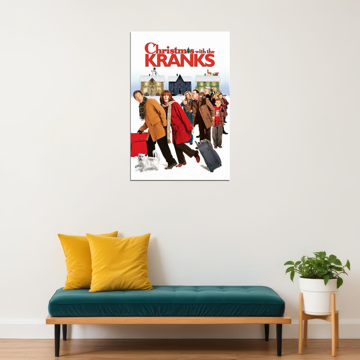 Christmas With The Kranks Movie Comedy Family Poster Wall Art Print Home Wall Decor - xonomax