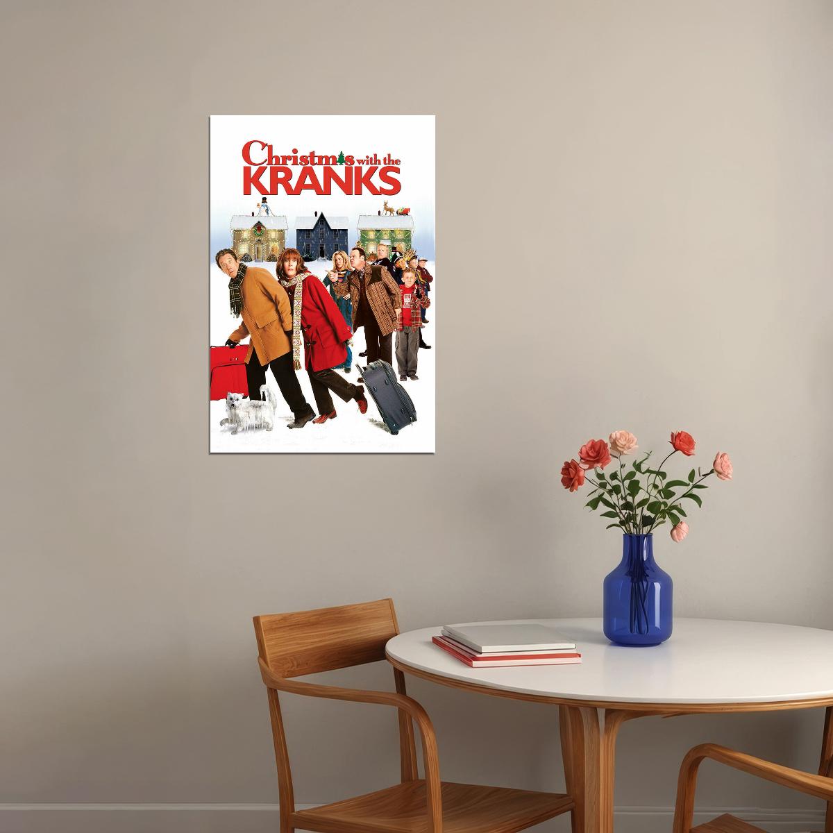 Christmas With The Kranks Movie Comedy Family Poster Wall Art Print Home Wall Decor - xonomax