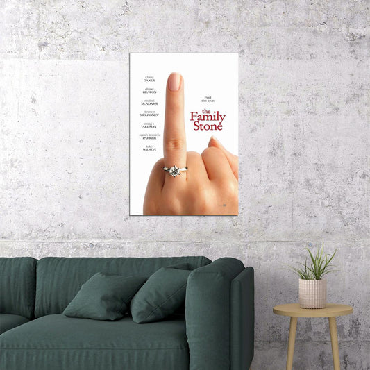 The Family Stone Movie Comedy Drama Romance Poster Wall Art Print Home Wall Decor - xonomax