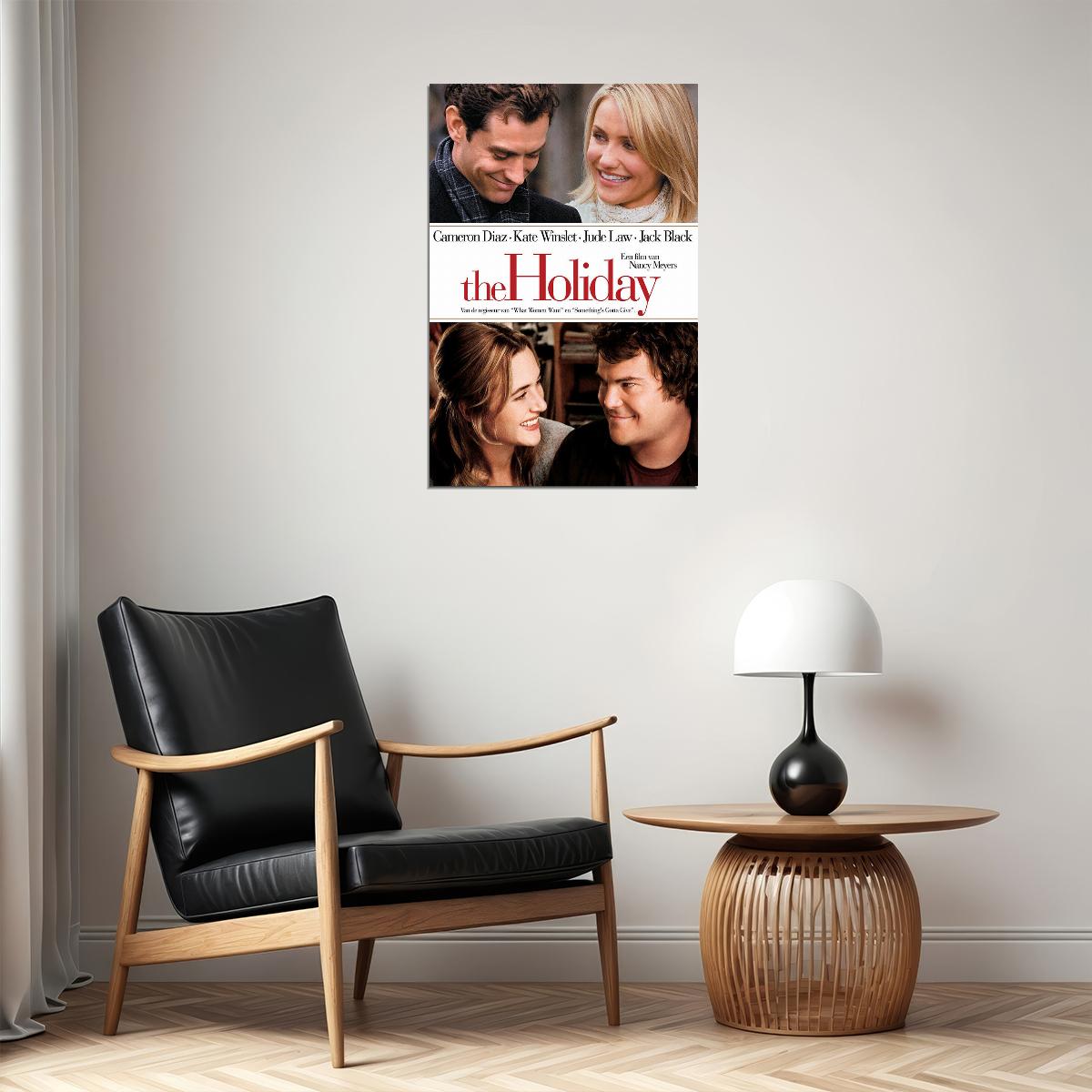 The Holiday Movie Comedy Romance Drama Poster Wall Art Print Home Wall Decor - xonomax