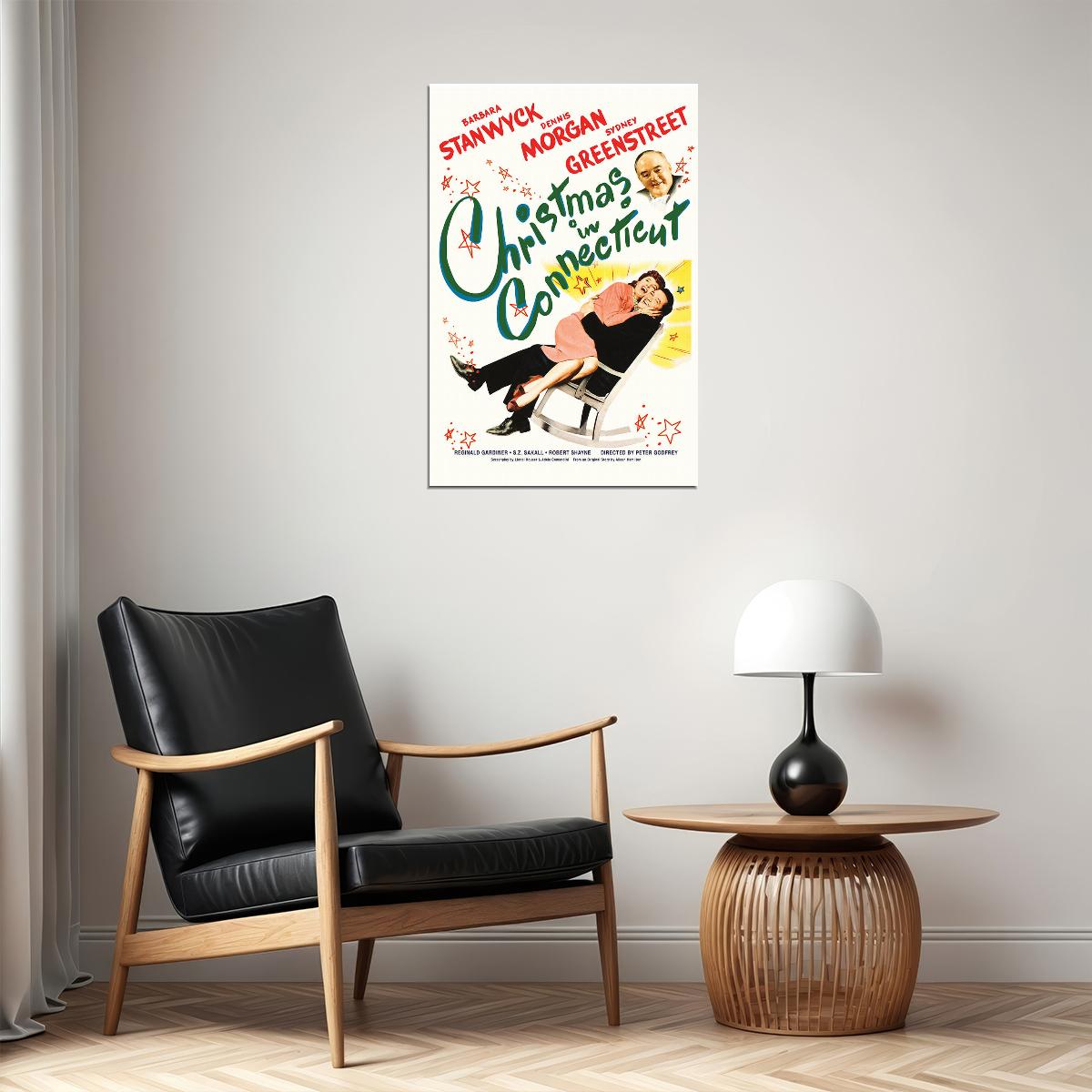 Christmas In Connecticut Movie Comedy Romance Poster Wall Art Print Home Wall Decor - xonomax