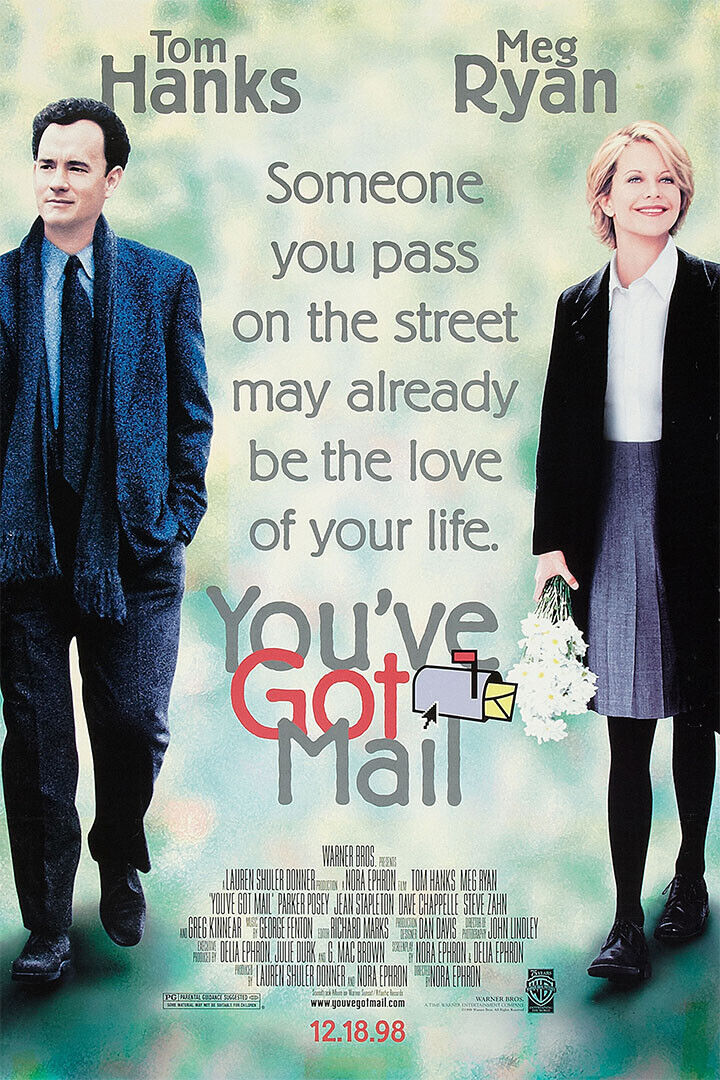You've Got Mail Movie Comedy Drama Romance Poster Wall Art Print Home Wall Decor