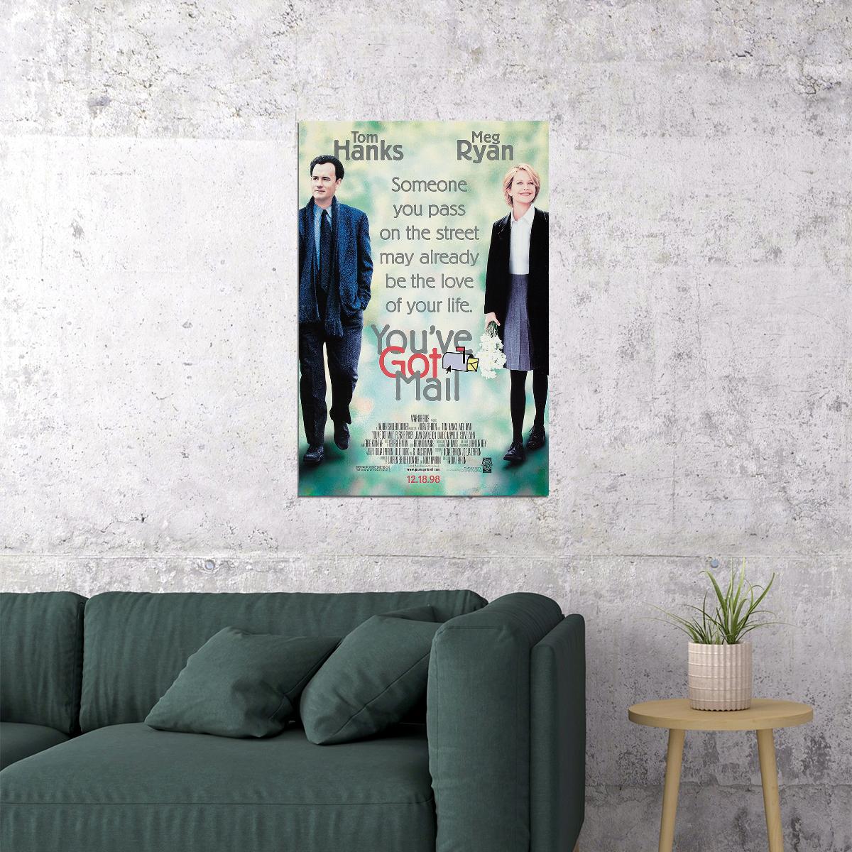You've Got Mail Movie Comedy Drama Romance Poster Wall Art Print Home Wall Decor