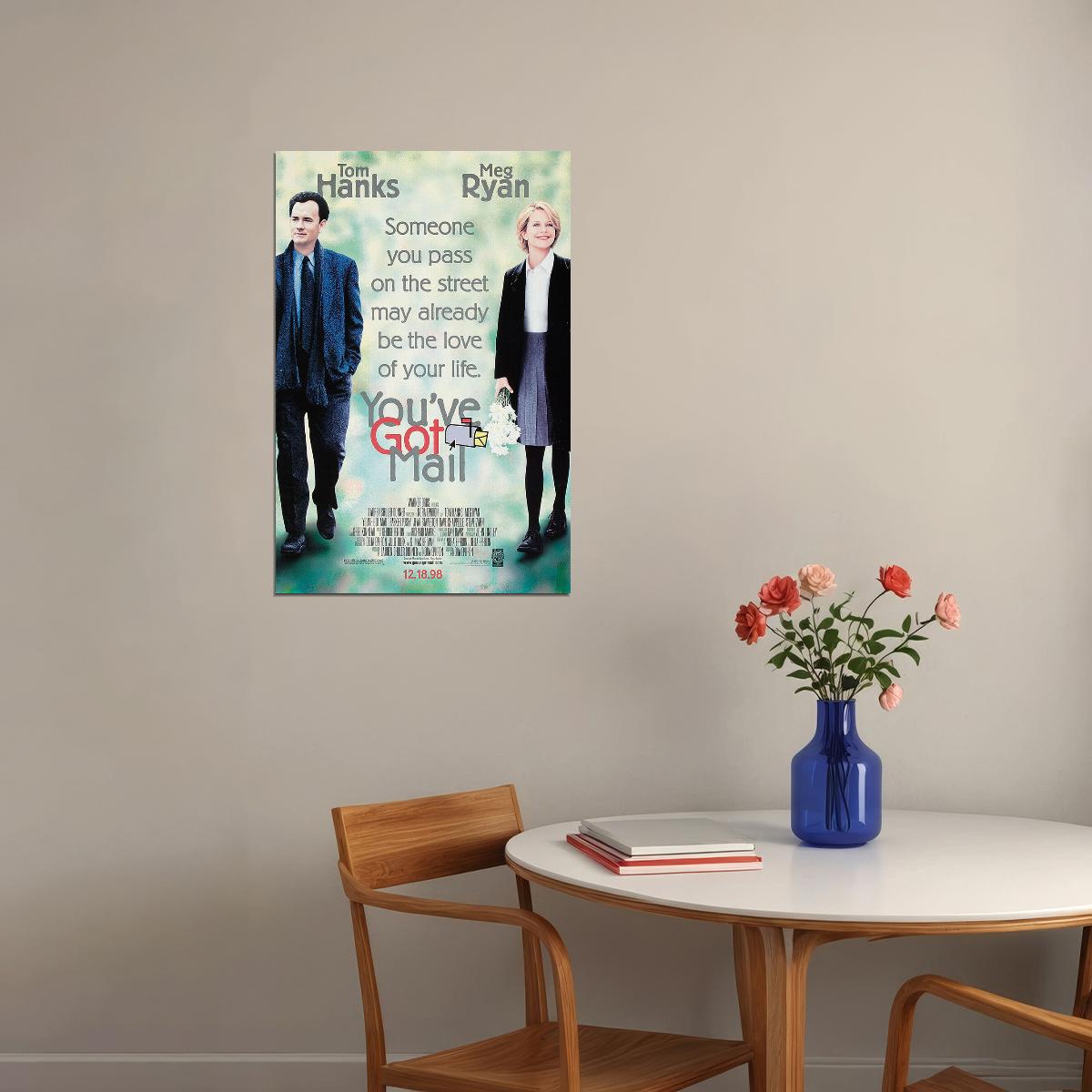 You've Got Mail Movie Comedy Drama Romance Poster Wall Art Print Home Wall Decor