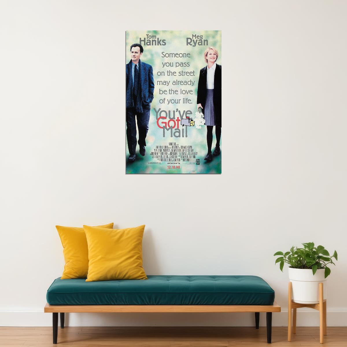 You've Got Mail Movie Comedy Drama Romance Poster Wall Art Print Home Wall Decor