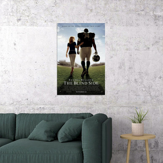 The Blind Side Movie Biography Sports Drama Poster Wall Art Print Home Wall Decor - xonomax