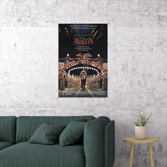 Avalon Movie Drama Family Poster Wall Art Print Home Wall Decor - xonomax