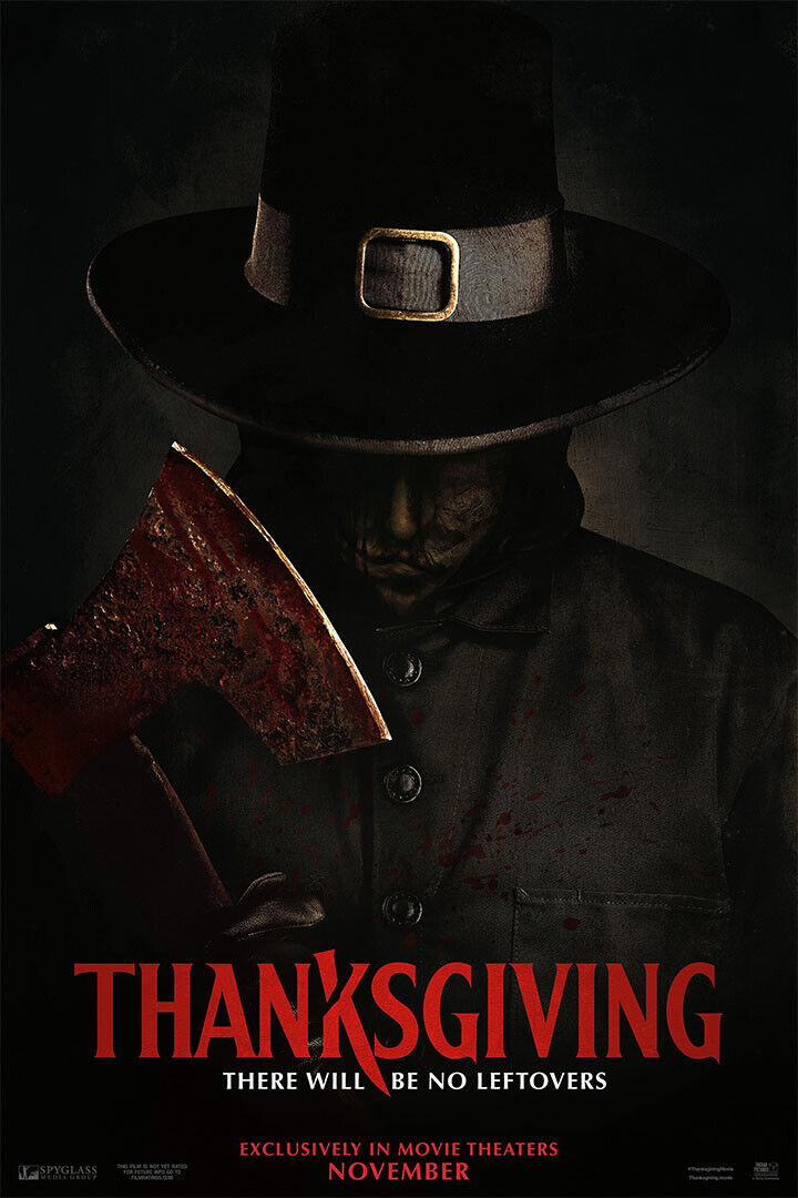 Thanksgiving 2023 Movie Horror Mystery Thriller Poster Wall Art Print Home Wall Decor - xonomax