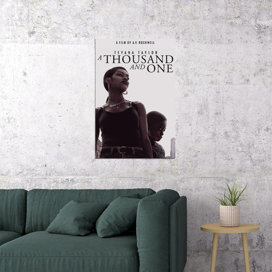 A Thousand And One Movie Crime Drama Poster Wall Art Print Home Wall Decor - xonomax