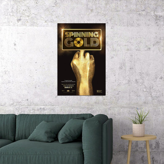 Spinning Gold Movie Biography Drama Music Poster Wall Art Print Home Wall Decor - xonomax