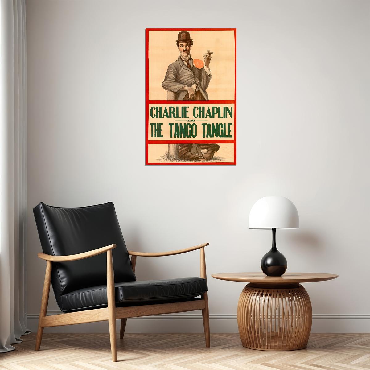 Charlie Chaplin Silent Movie 1914 The Kid Auto Race Poster Wall Art Print Home Wall Decor - xonomax