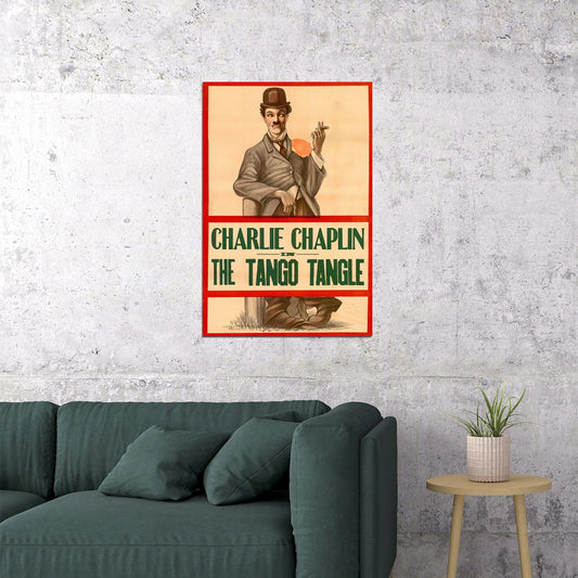 Charlie Chaplin Silent Movie 1914 The Kid Auto Race Poster Wall Art Print Home Wall Decor - xonomax