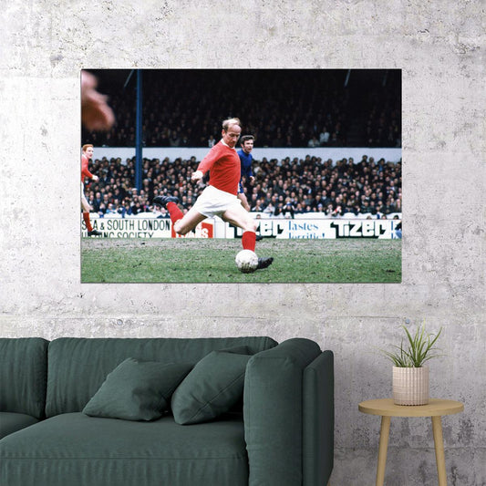 Bobby Charlton Former English Football Player Poster Wall Art Print Home Wall Decor - xonomax