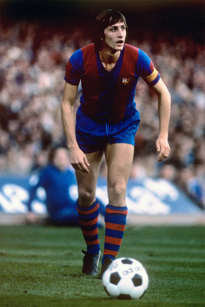 Johan Cruyff Holland Athlete Former Football Player Poster Wall Art Print Home Wall Decor