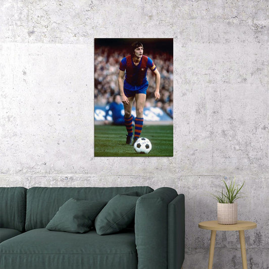 Johan Cruyff Holland Athlete Former Football Player Poster Wall Art Print Home Wall Decor - xonomax