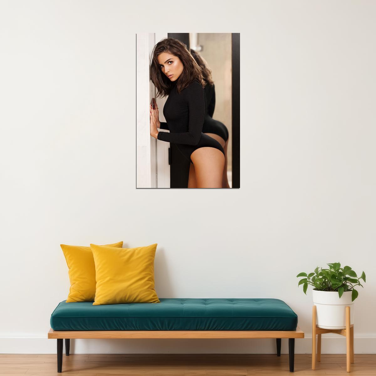 Olivia Culpo American Beautiful Model Fashion Poster Wall Art Print Home Wall Decor - xonomax