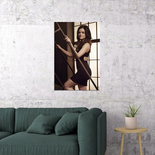 Lucy Hale American Actress Artist And Singer Poster Wall Art Print Home Wall Decor - xonomax