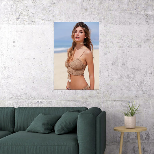 Camila Morrone Argentinian-American Model And Actress Poster Wall Art Print Home Wall Decor - xonomax