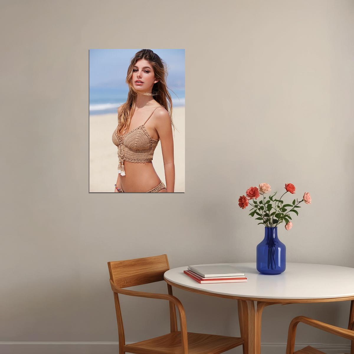 Camila Morrone Argentinian-American Model And Actress Poster Wall Art Print Home Wall Decor - xonomax