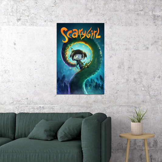 Scarygirl Animation Movie Fantasy Action Poster Wall Art Print Home Wall Decor - xonomax