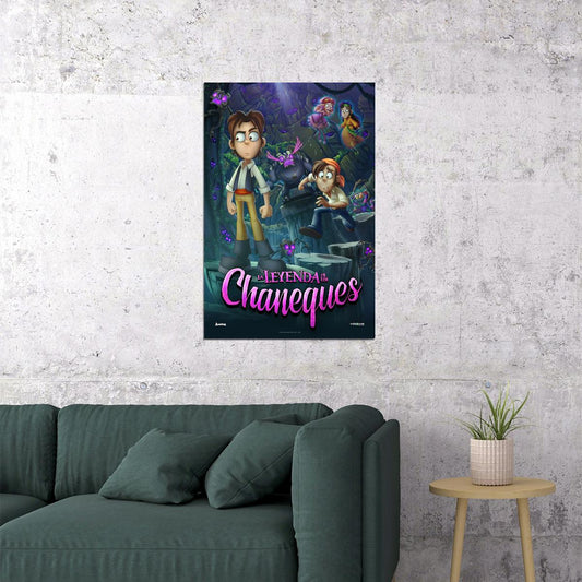Struggle Of The Chaneques Movie Animation Comedy Poster Wall Art Print Home Wall Decor - xonomax