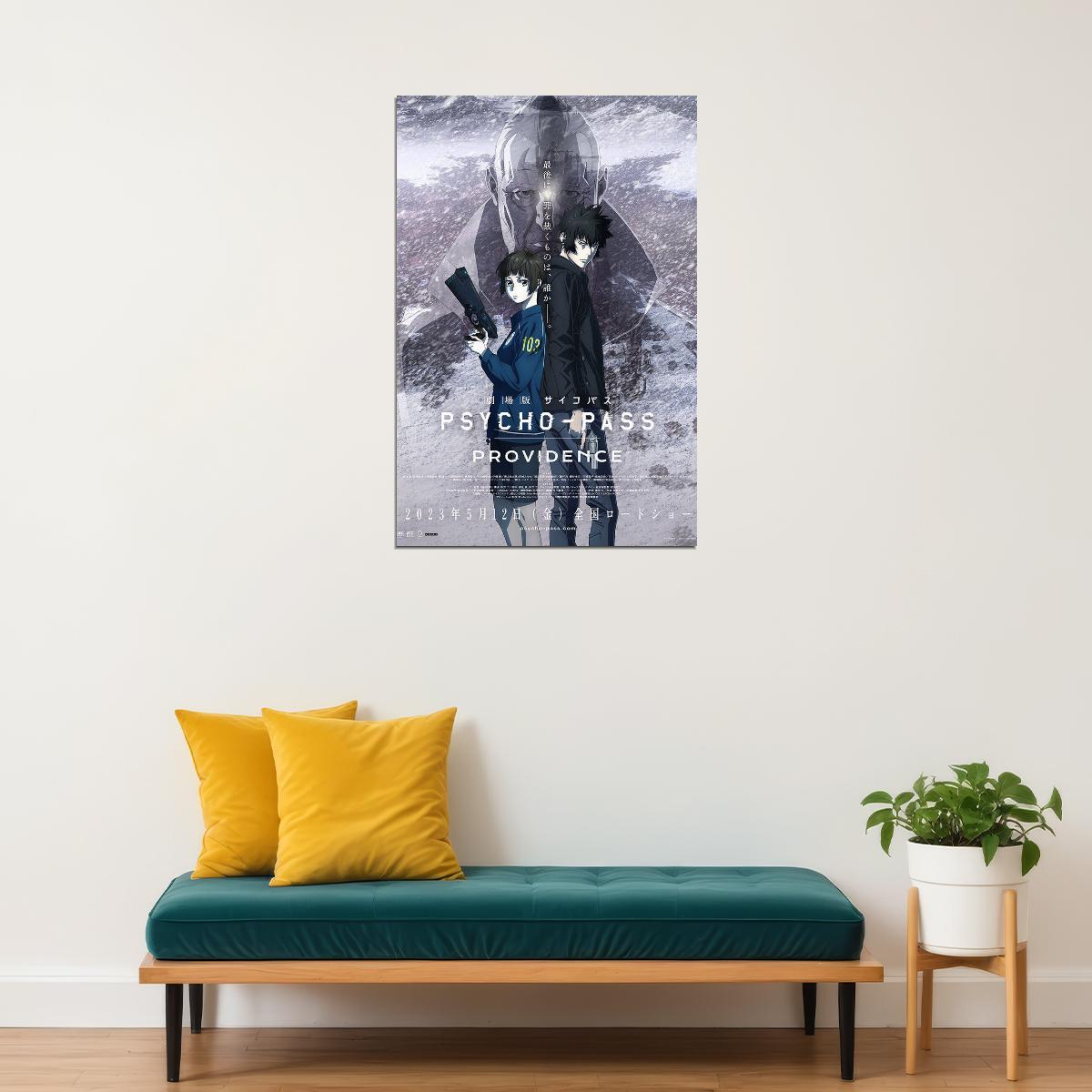 Psycho-pass Providence Animation Action Crime Poster Wall Art Print Home Wall Decor - xonomax