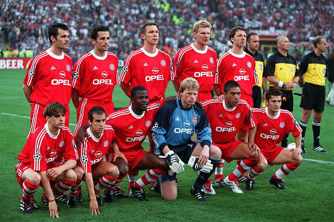 2000-01 Champions League Winners Bayern Munich Poster Wall Art Print Home Wall Decor