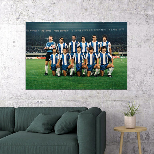 1986-87 Fc Porto European Cup Soccer Champions Poster Wall Art Print Home Wall Decor - xonomax