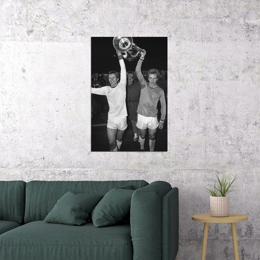 1975-76 Bayern Munich European Cup Soccer Champions Match Poster Wall Art Print Home Wall Decor - xonomax