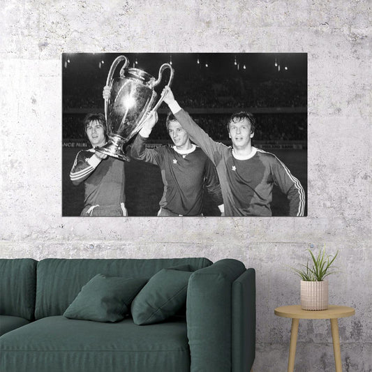 1974-75 Bayern Munich European Cup Soccer Champions Match Poster Wall Art Print Home Wall Decor - xonomax