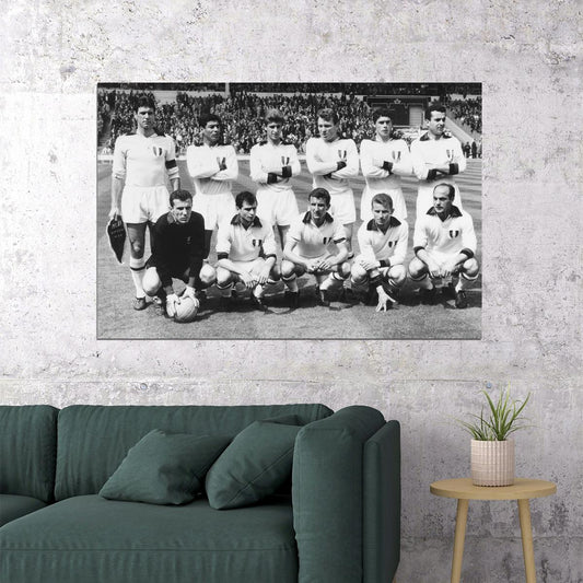 1962-63 Ac Milan European Cup Soccer Champions Match Poster Wall Art Print Home Wall Decor - xonomax