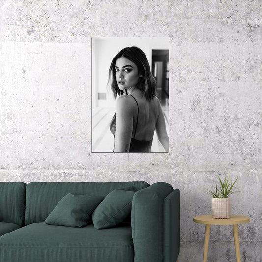 Lucy Hale American Actress Artist And Singer Poster Wall Art Print Home Wall Decor - xonomax