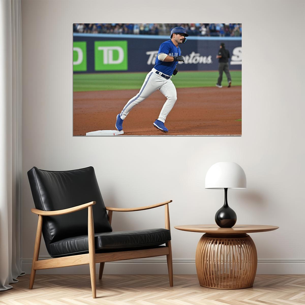 Davis Schneider Toronto Blue Jays Baseball Player Athlete Poster Wall Art Print Home Wall Decor - xonomax