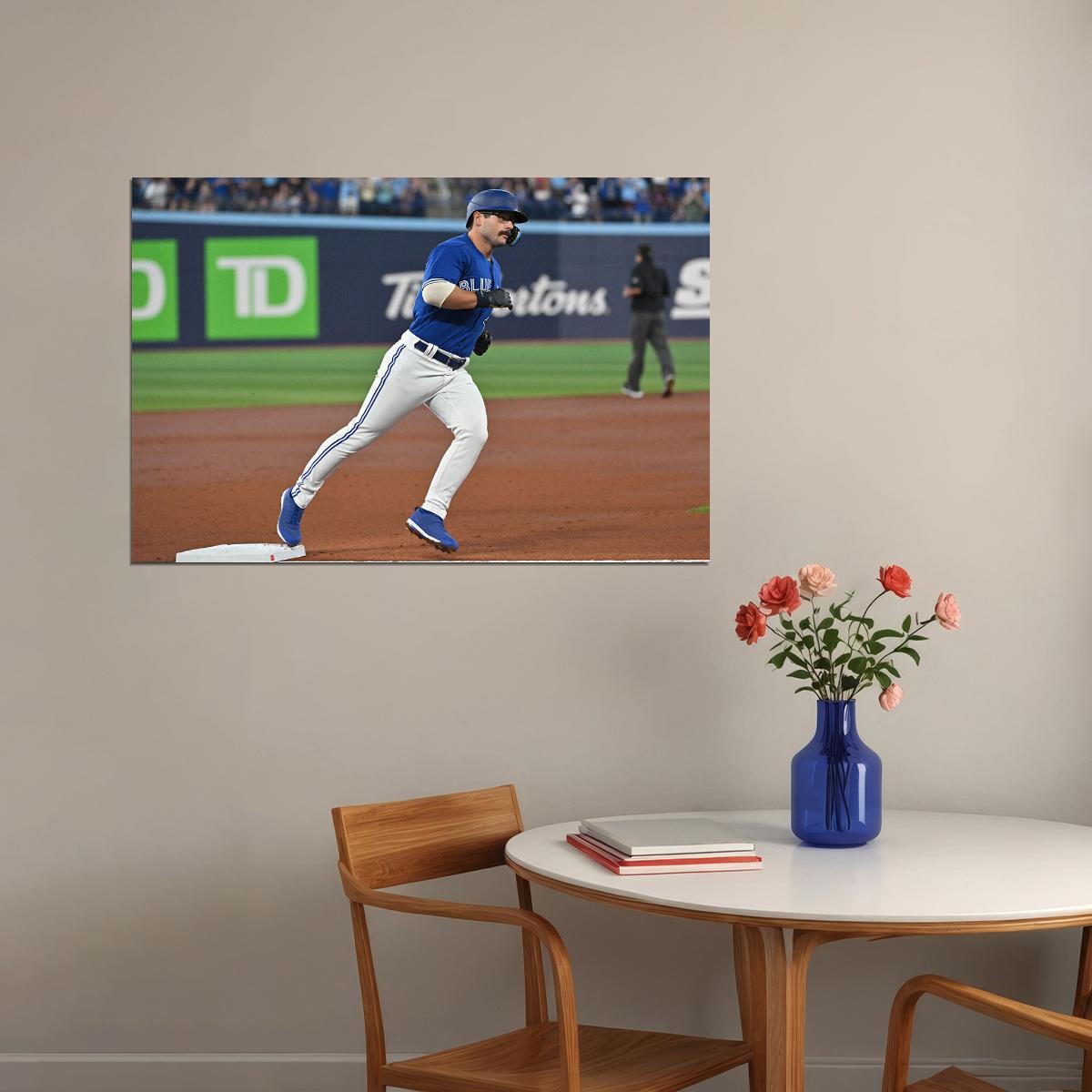 Davis Schneider Toronto Blue Jays Baseball Player Athlete Poster Wall Art Print Home Wall Decor - xonomax