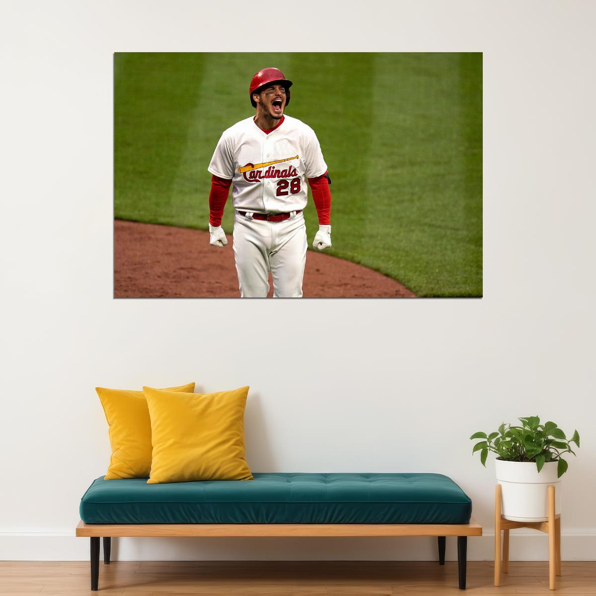 Nolan Arenado St. Louis Cardinals Baseball Player Athlete Poster Wall Art Print Home Wall Decor - xonomax
