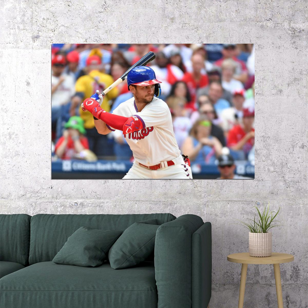 Trea Turner Philadelphia Baseball Player Athlete Poster Wall Art Print Home Wall Decor