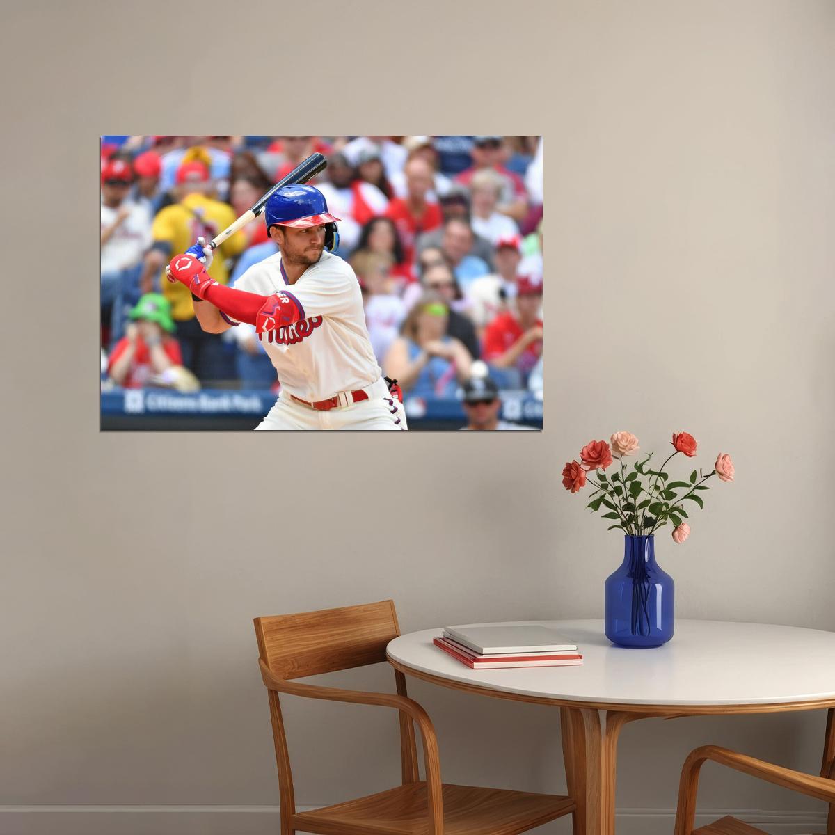 Trea Turner Philadelphia Baseball Player Athlete Poster Wall Art Print Home Wall Decor