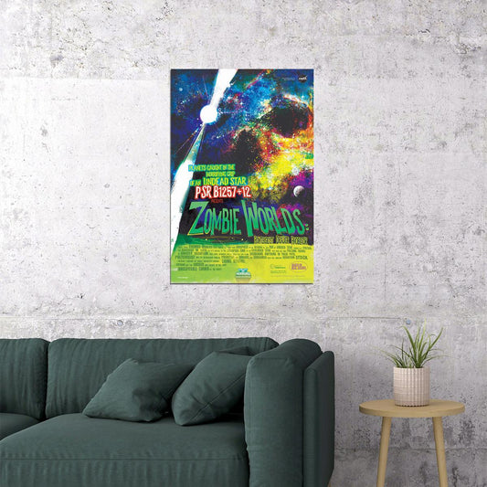 Zombie Worlds Exoplanet Discovery Science Nasa Poster Wall Art Print Home Wall Decor - xonomax