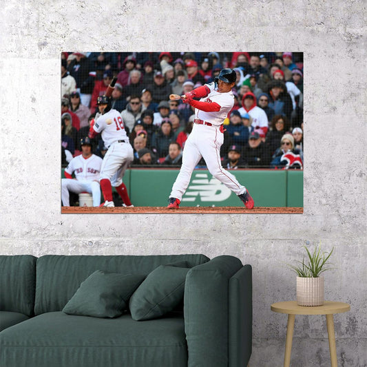 Masataka Yoshida Boston Baseball Player Athlete Poster Wall Art Print Home Wall Decor - xonomax