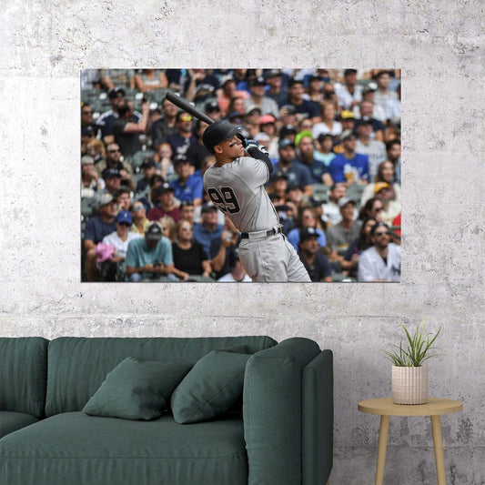 Aaron Judge New York Baseball Player Athlete Poster Wall Art Print Home Wall Decor - xonomax