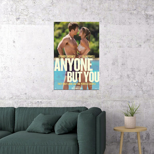 Anyone But You Movie Comedy Romance Poster Wall Art Print Home Wall Decor - xonomax