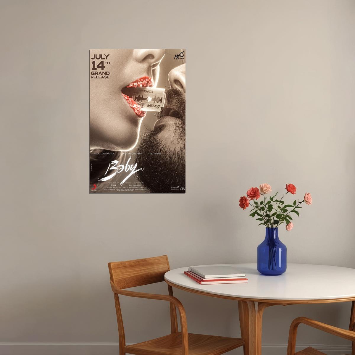 Baby Movie 2023 Drama Romance Action Poster Wall Art Print Home Wall Decor - xonomax