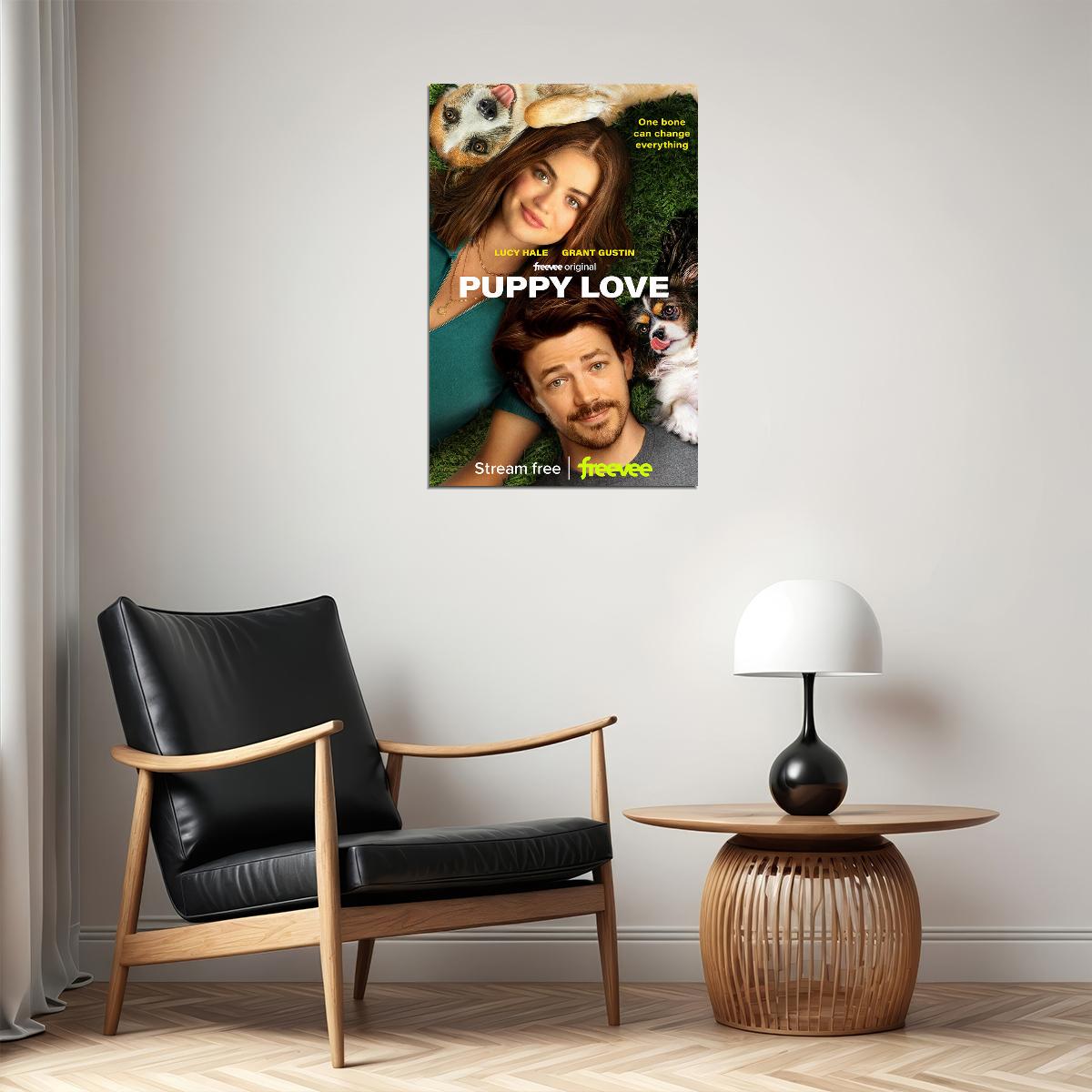 Puppy Love 2023 Movie Comedy Romance Poster Wall Art Print Home Wall Decor - xonomax