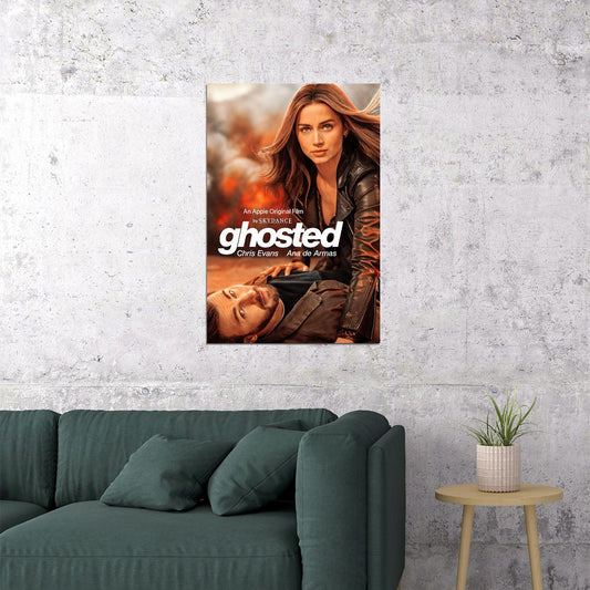 Ghosted Movie Action Adventure Comedy Poster Wall Art Print Home Wall Decor - xonomax