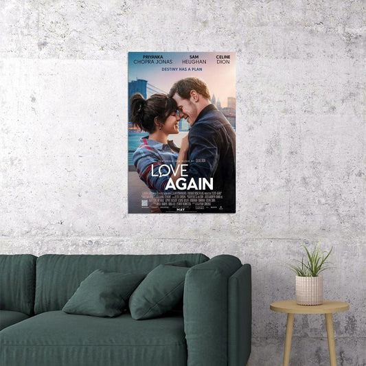 Love Again Movie Comedy Drama Romance Poster Wall Art Print Home Wall Decor - xonomax